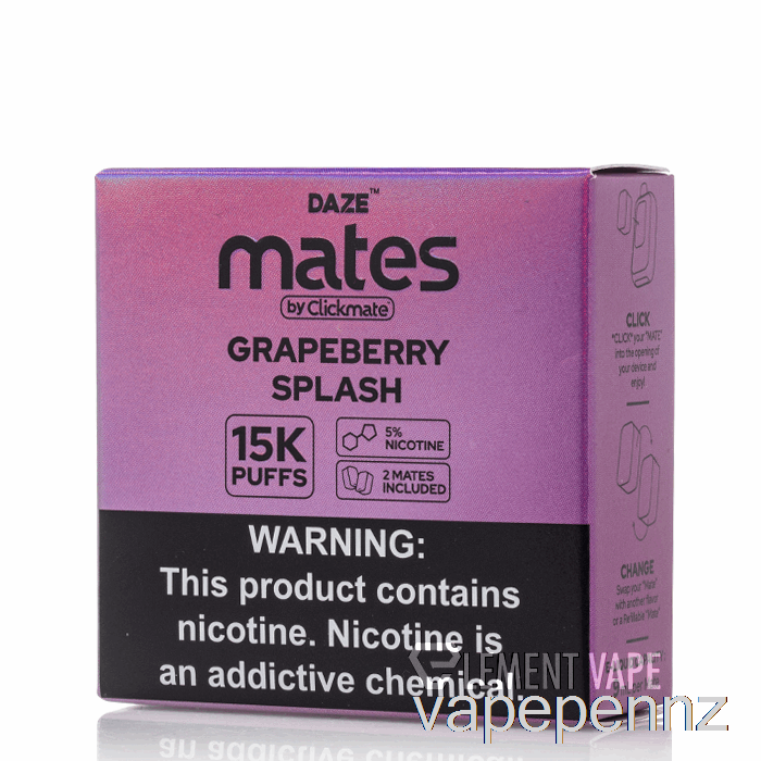 7 Daze Mate Pods Grapeberry Splash VAPE NZ